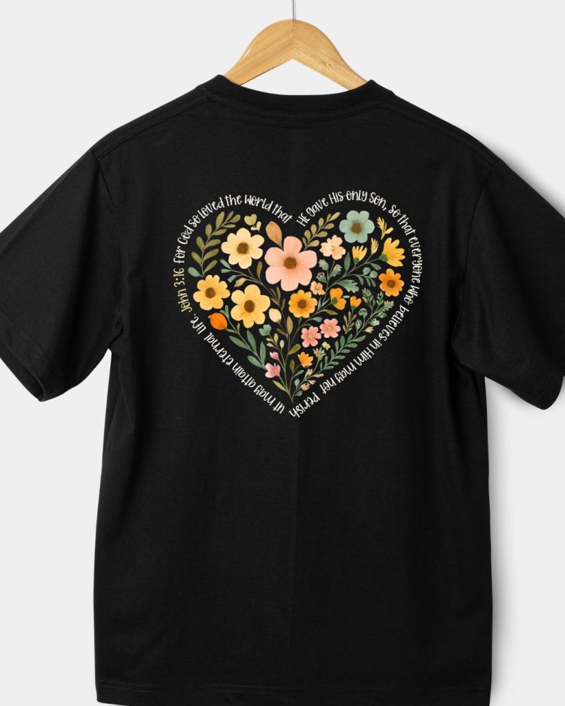 john 3:15 custom t shirts church groups