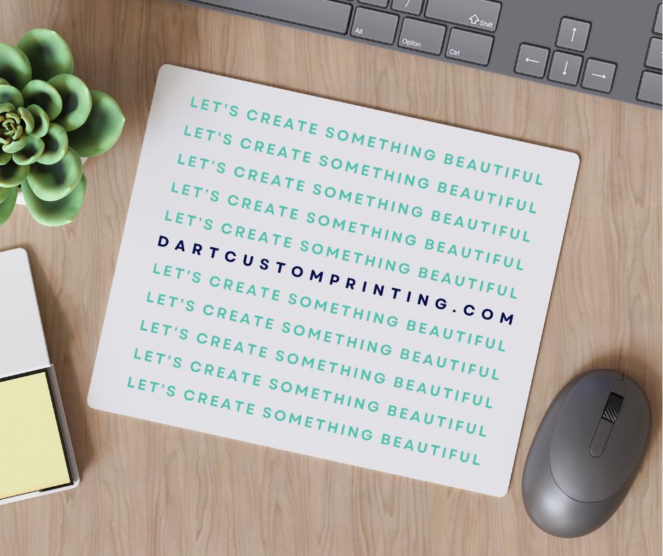 company logo mouse pad